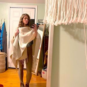 💓 Soia & Kyo Mirel Woven Scarf Cardigan in Color Quartz